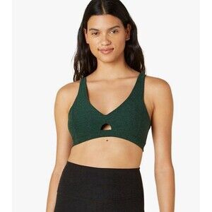 Beyond Yoga Sports Bra Spacedye Cut To Bra Stretch Workout Athletic Bra Womens S